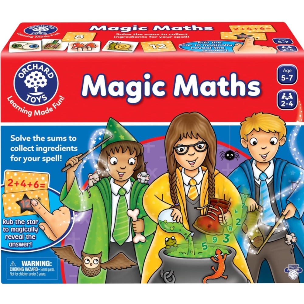 ORCHARD TOYS Magic Maths Game - Picture 2 of 4